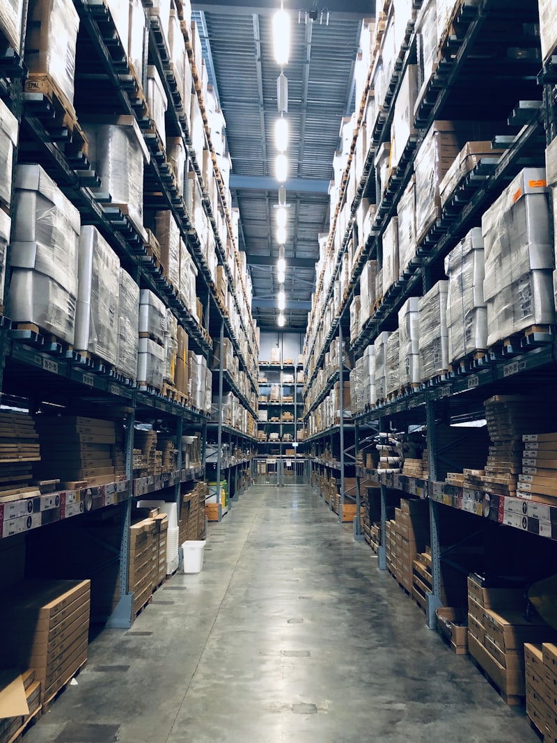 AI-powered inventory management in a small business warehouse